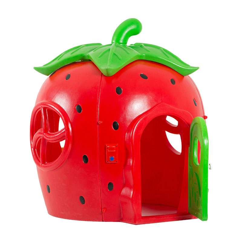 Strawberry outdoor playhouse for kids